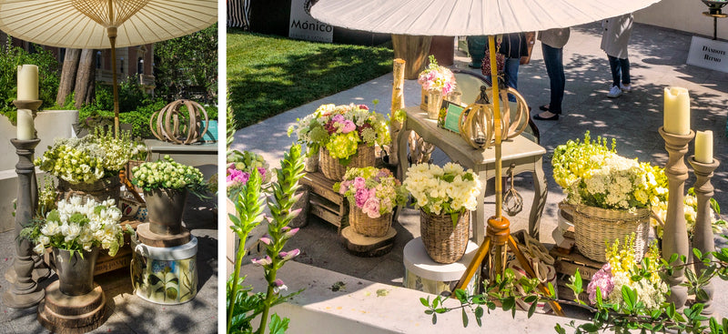 centros de flores modernos para cementerio — Mar de Flores