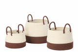 Ronda, cesta con flores