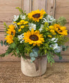 Arlés, Cesta con Girasoles